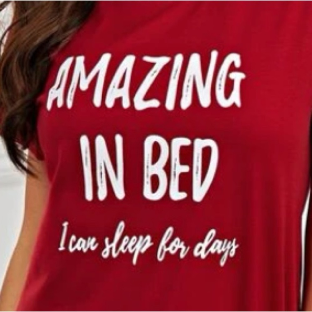 Amazing in Bed Sleep Shirt - Oversized Fit - Picture 3 of 9